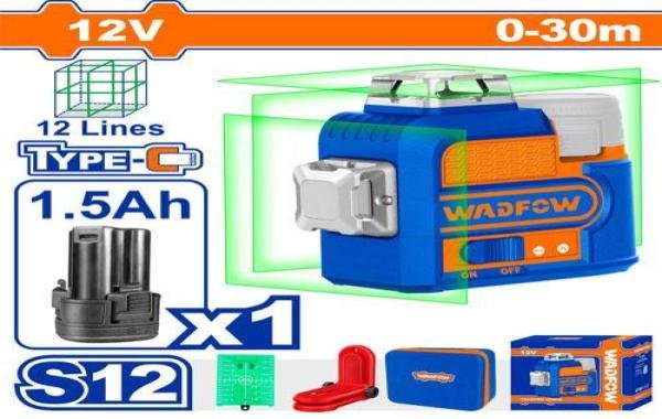Niveau laser 3D 30M 12 ligne WDF